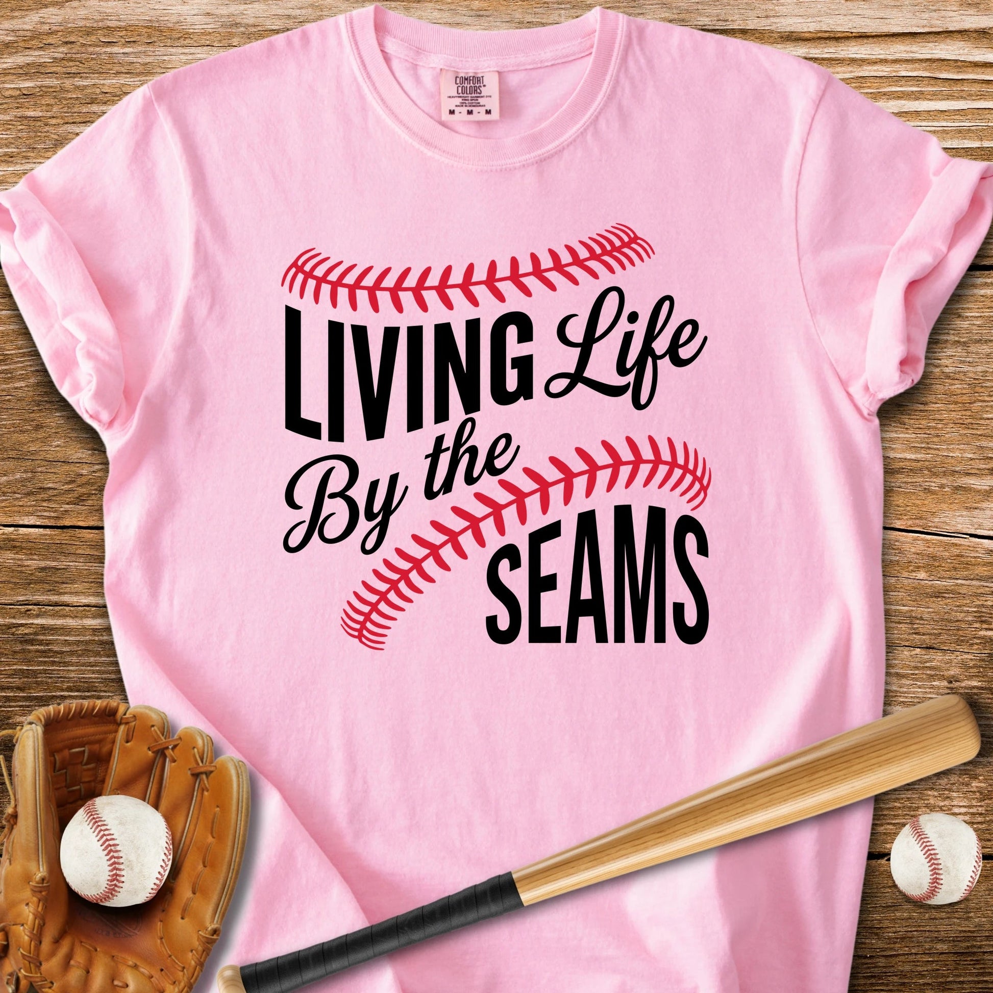 Baseball Seams Life - HomeRun PrintsComfort Colors