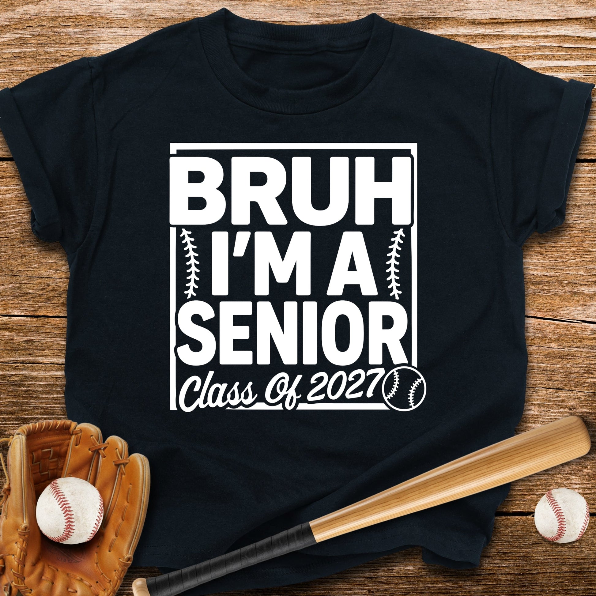 Baseball Senior 2027 Youth Tee - HomeRun PrintsKids clothes