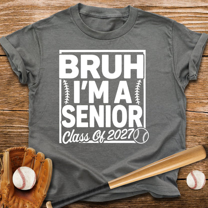 Baseball Senior 2027 Youth Tee - HomeRun PrintsKids clothes
