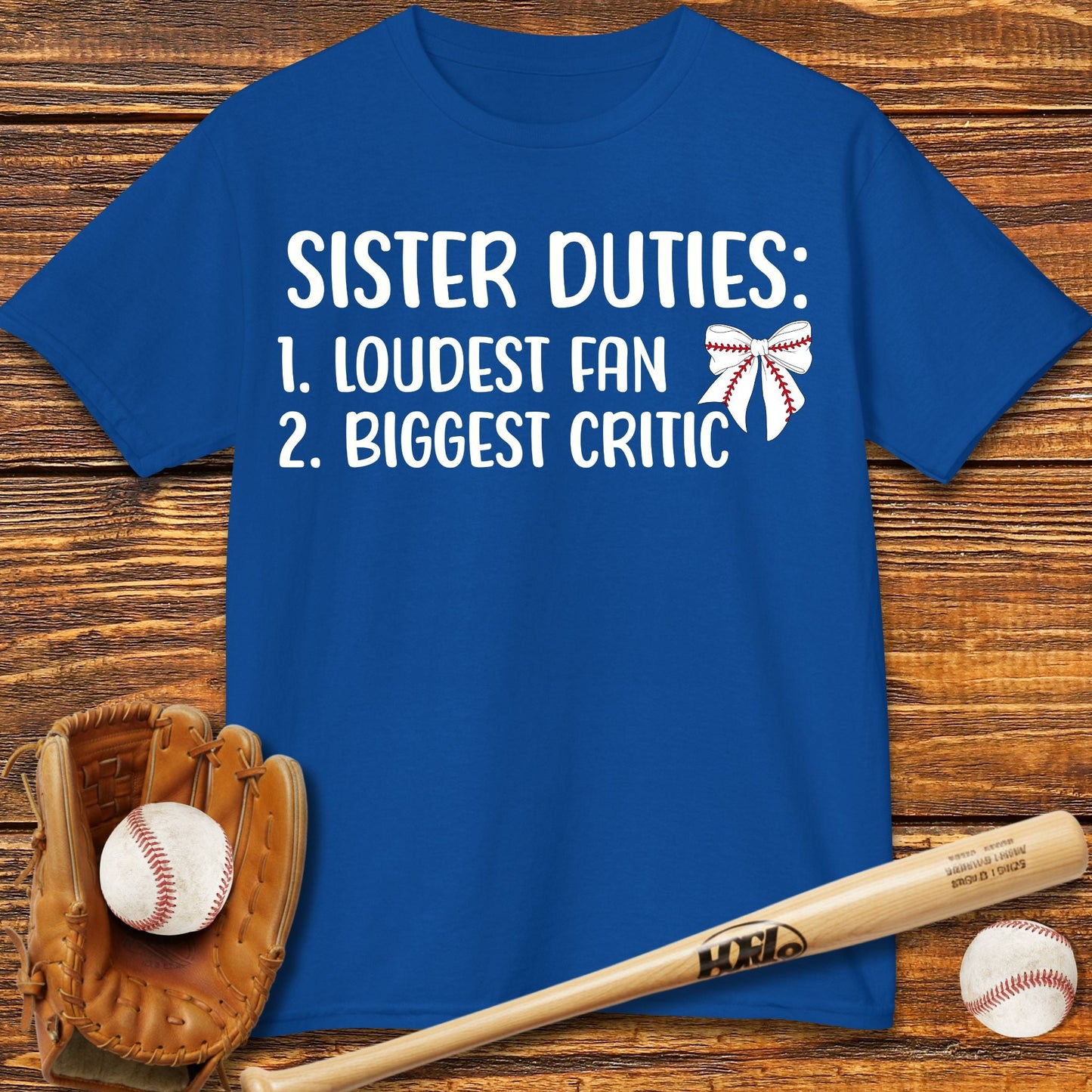Baseball Sister Kids T-shirt - HomeRun PrintsKids clothes