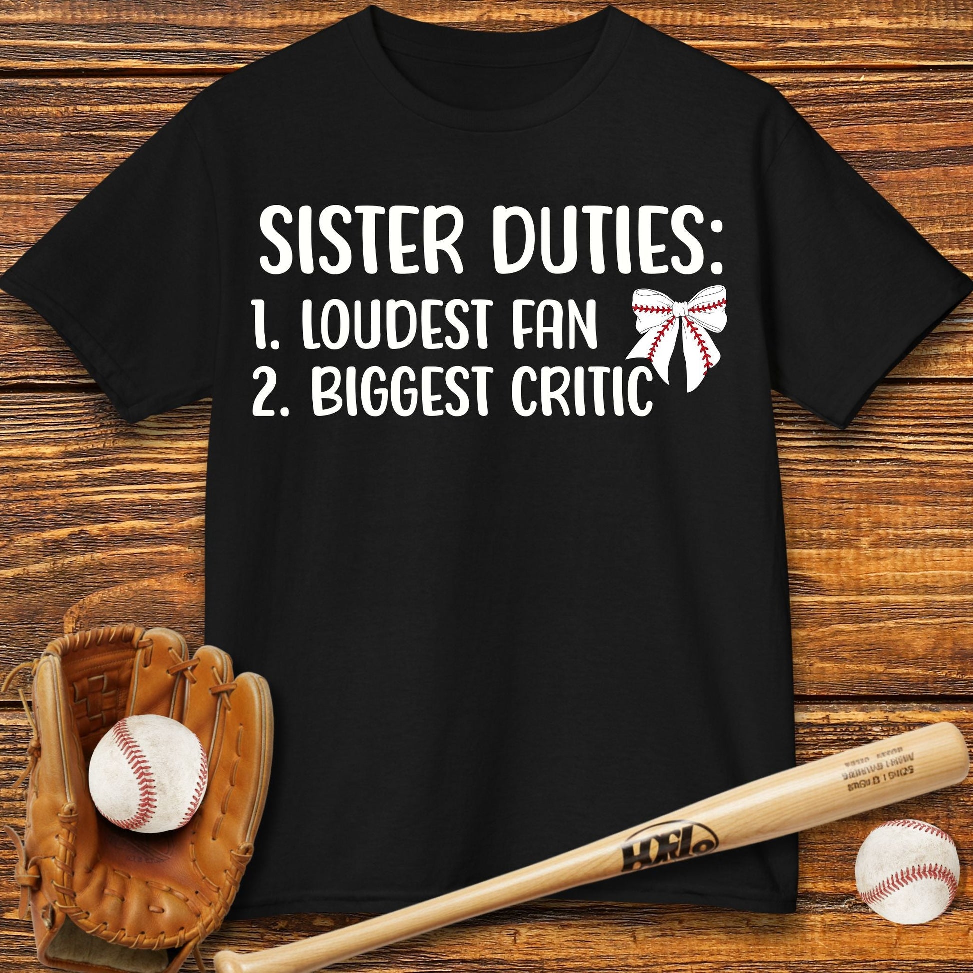 Baseball Sister Kids T-shirt - HomeRun PrintsKids clothes