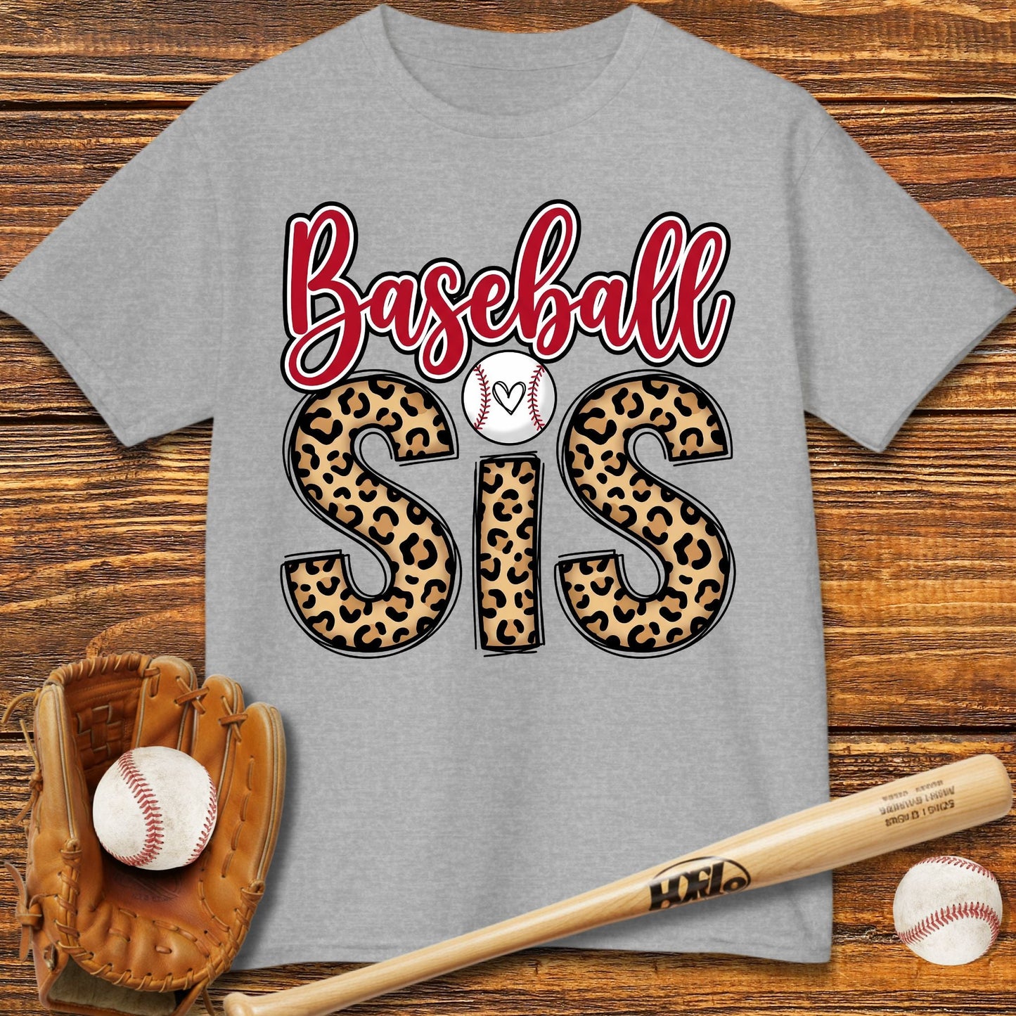 Baseball Sister Kids T-shirt - HomeRun PrintsKids clothes
