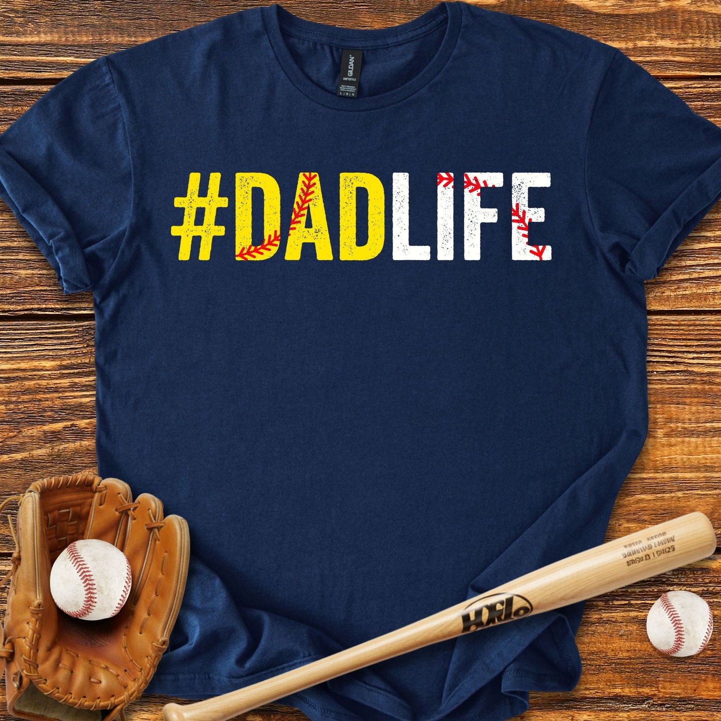 Baseball Softball Dad T-shirt - HomeRun PrintsT-Shirt