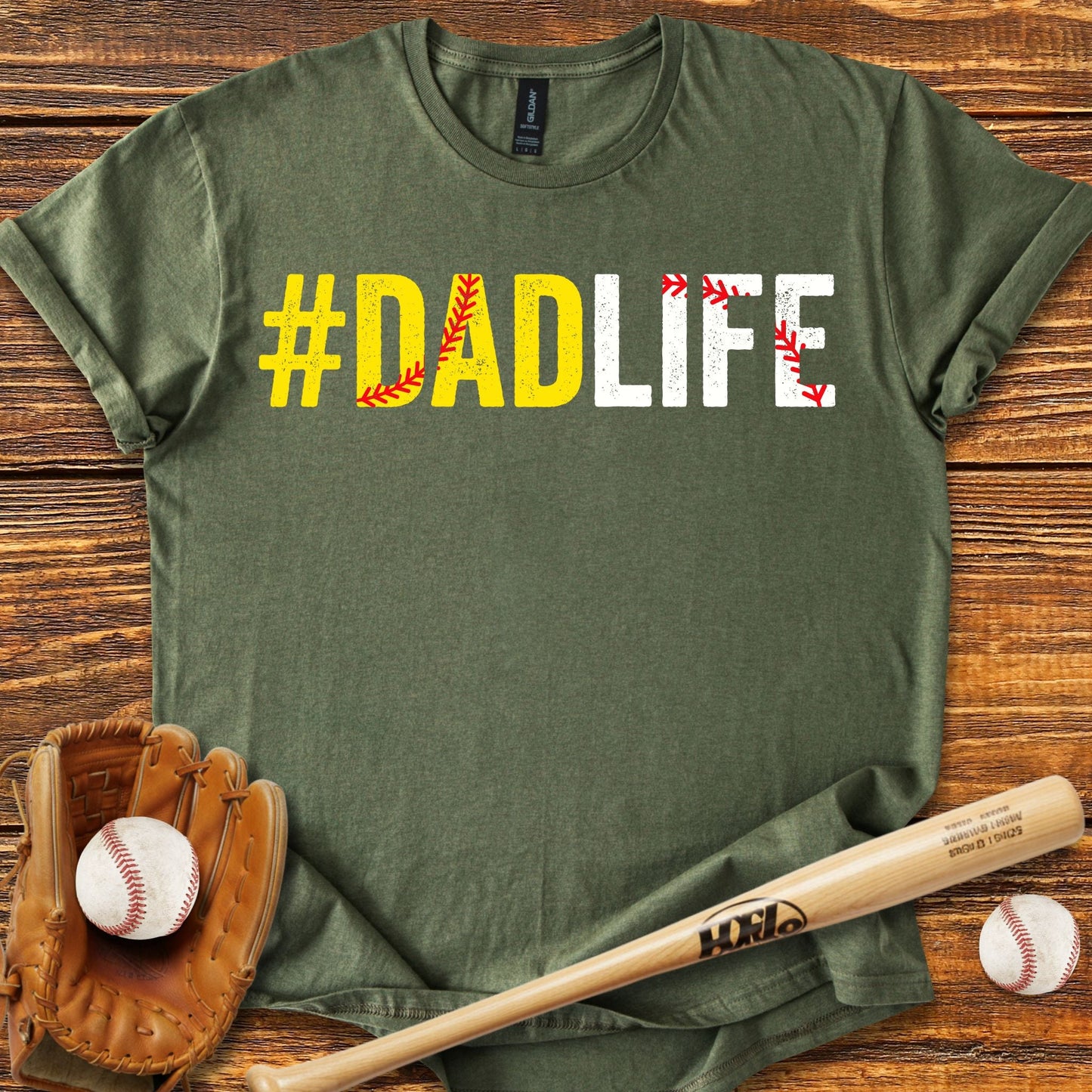 Baseball Softball Dad T-shirt - HomeRun PrintsT-Shirt