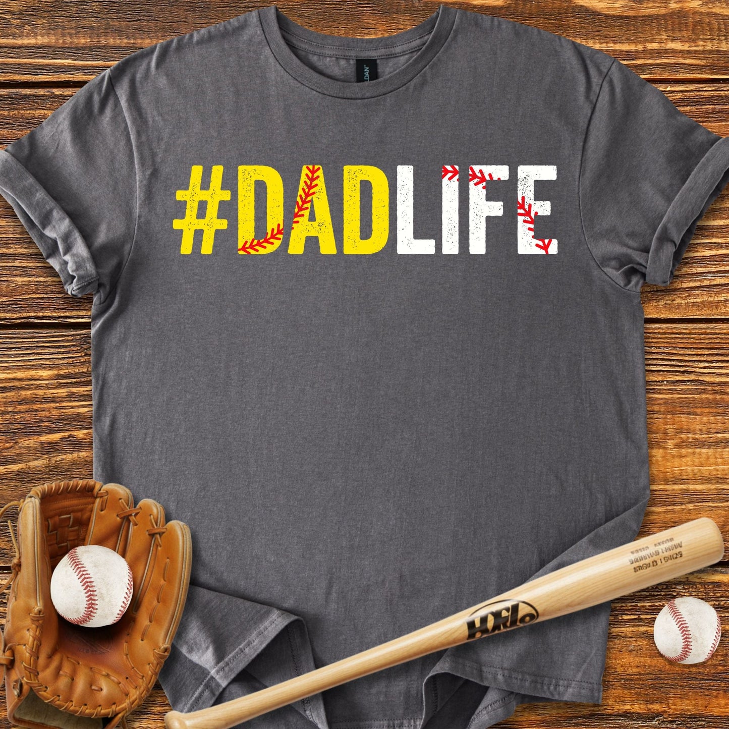 Baseball Softball Dad T-shirt - HomeRun PrintsT-Shirt