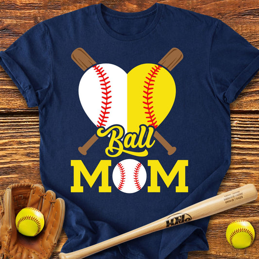 Baseball Softball Mama T-Shirt - HomeRun PrintsT-Shirt