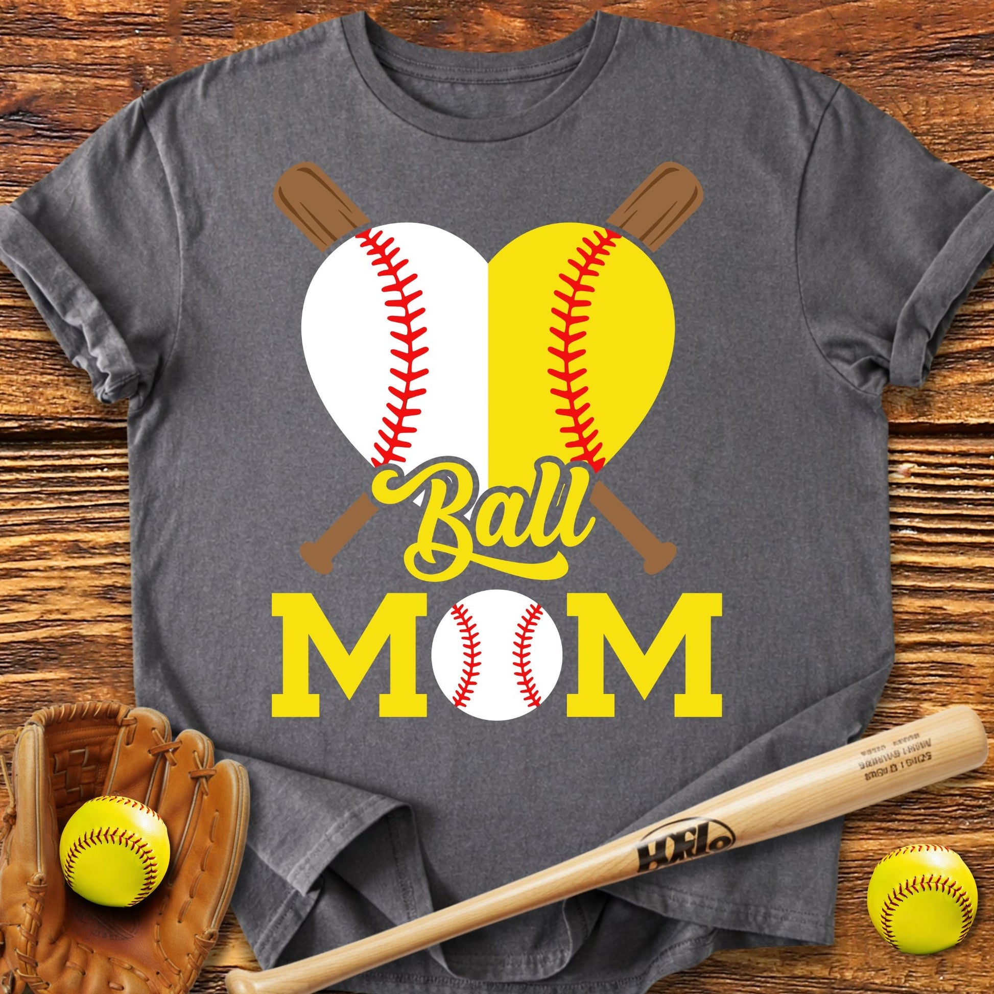 Baseball Softball Mama T-Shirt - HomeRun PrintsT-Shirt