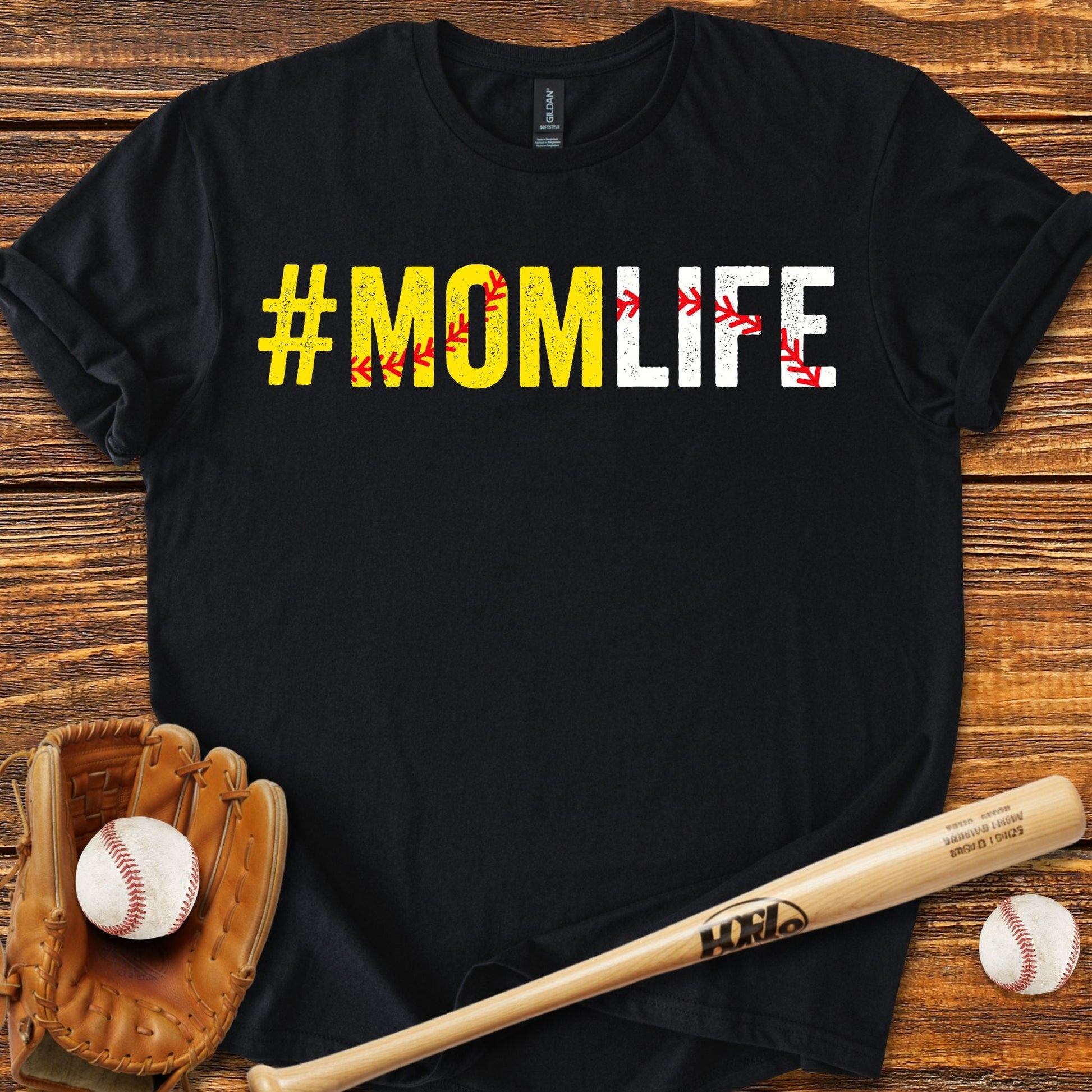 Baseball Softball Mom T-shirt - HomeRun PrintsT-Shirt