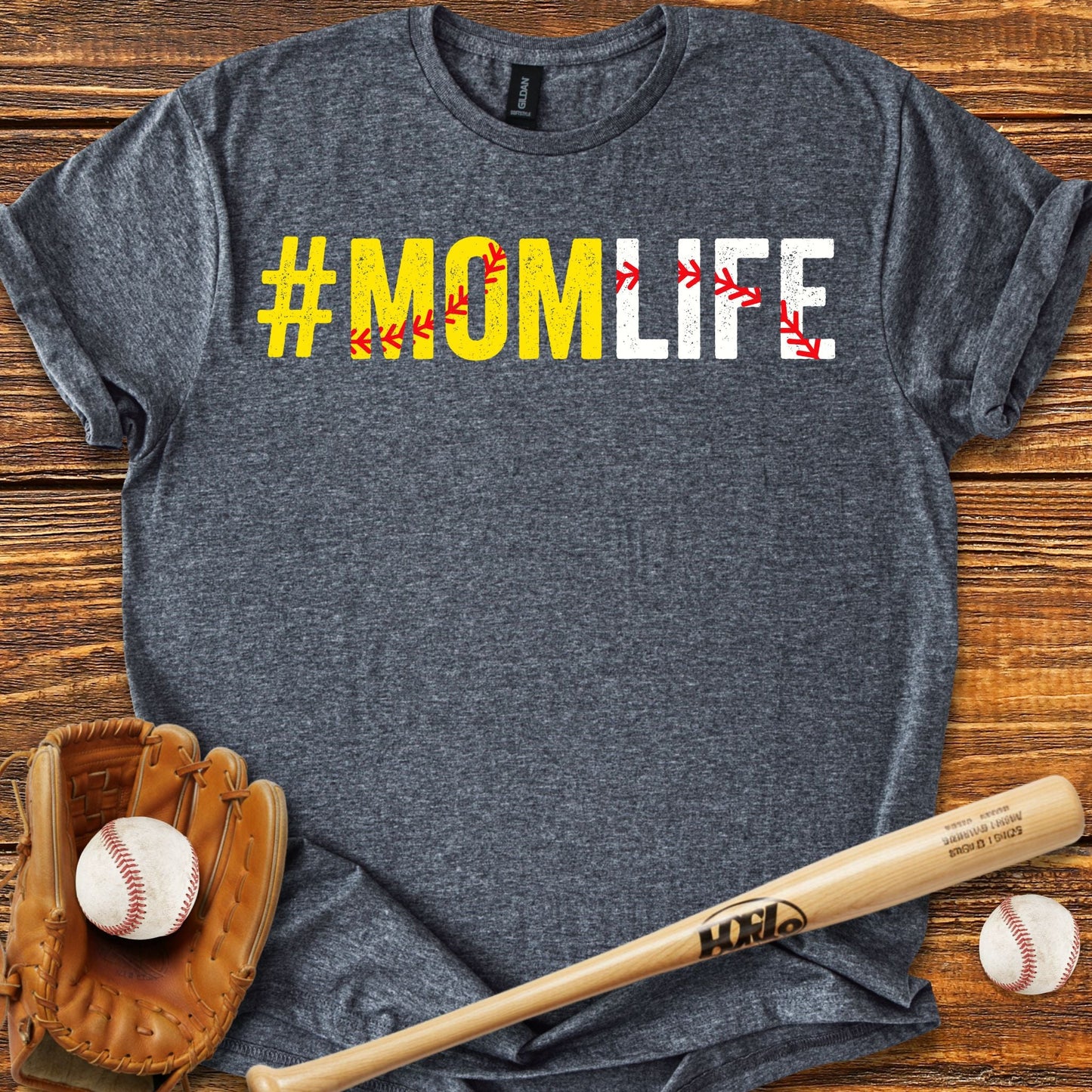 Baseball Softball Mom T-shirt - HomeRun PrintsT-Shirt