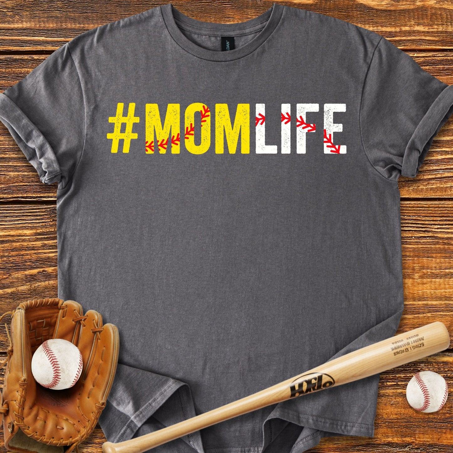 Baseball Softball Mom T-shirt - HomeRun PrintsT-Shirt