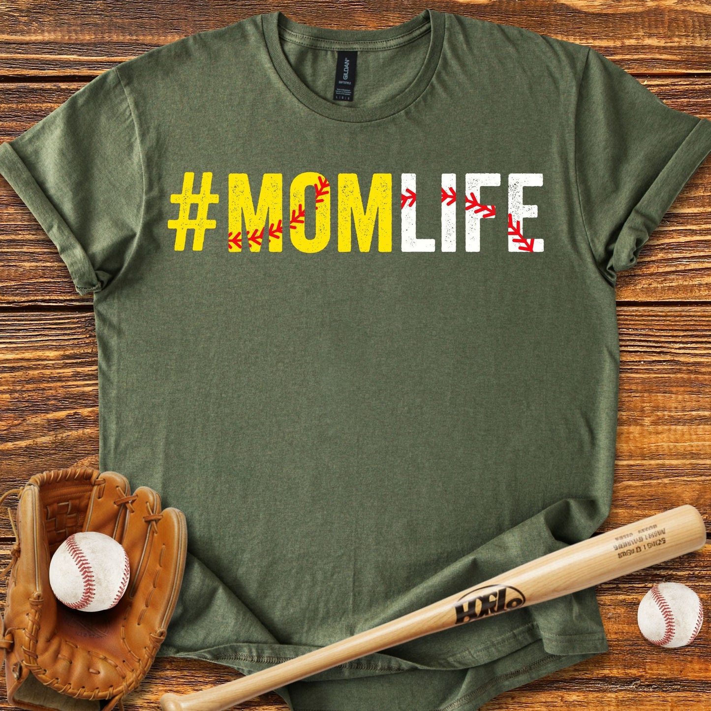Baseball Softball Mom T-shirt - HomeRun PrintsT-Shirt