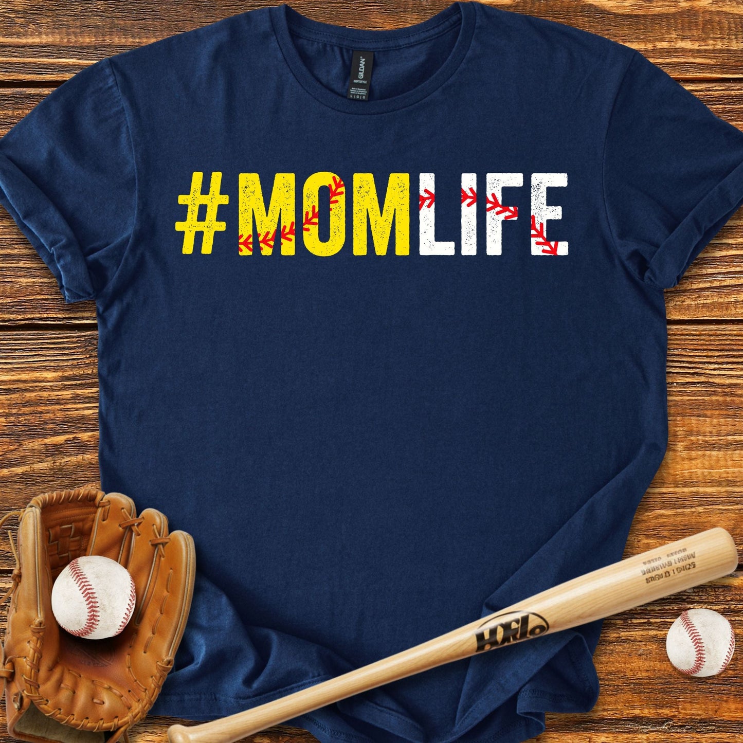 Baseball Softball Mom T-shirt - HomeRun PrintsT-Shirt