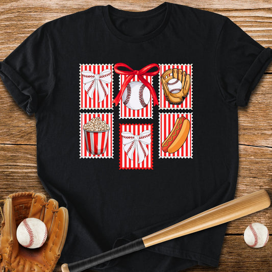 Baseball Stamps - HomeRun PrintsT-Shirt