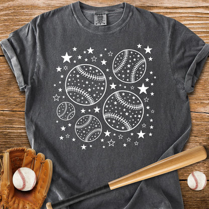 Baseball Stars Scatter - HomeRun PrintsComfort Colors
