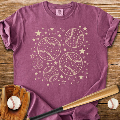 Baseball Stars Scatter - HomeRun PrintsComfort Colors