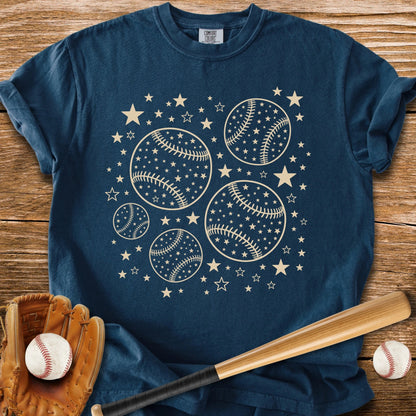 Baseball Stars Scatter - HomeRun PrintsComfort Colors