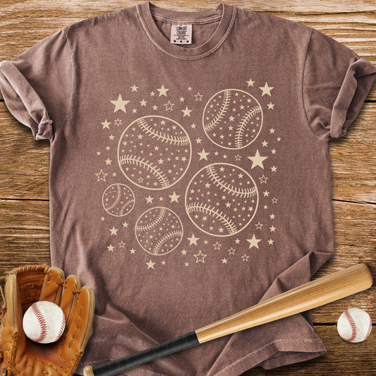 Baseball Stars Scatter - HomeRun PrintsComfort Colors