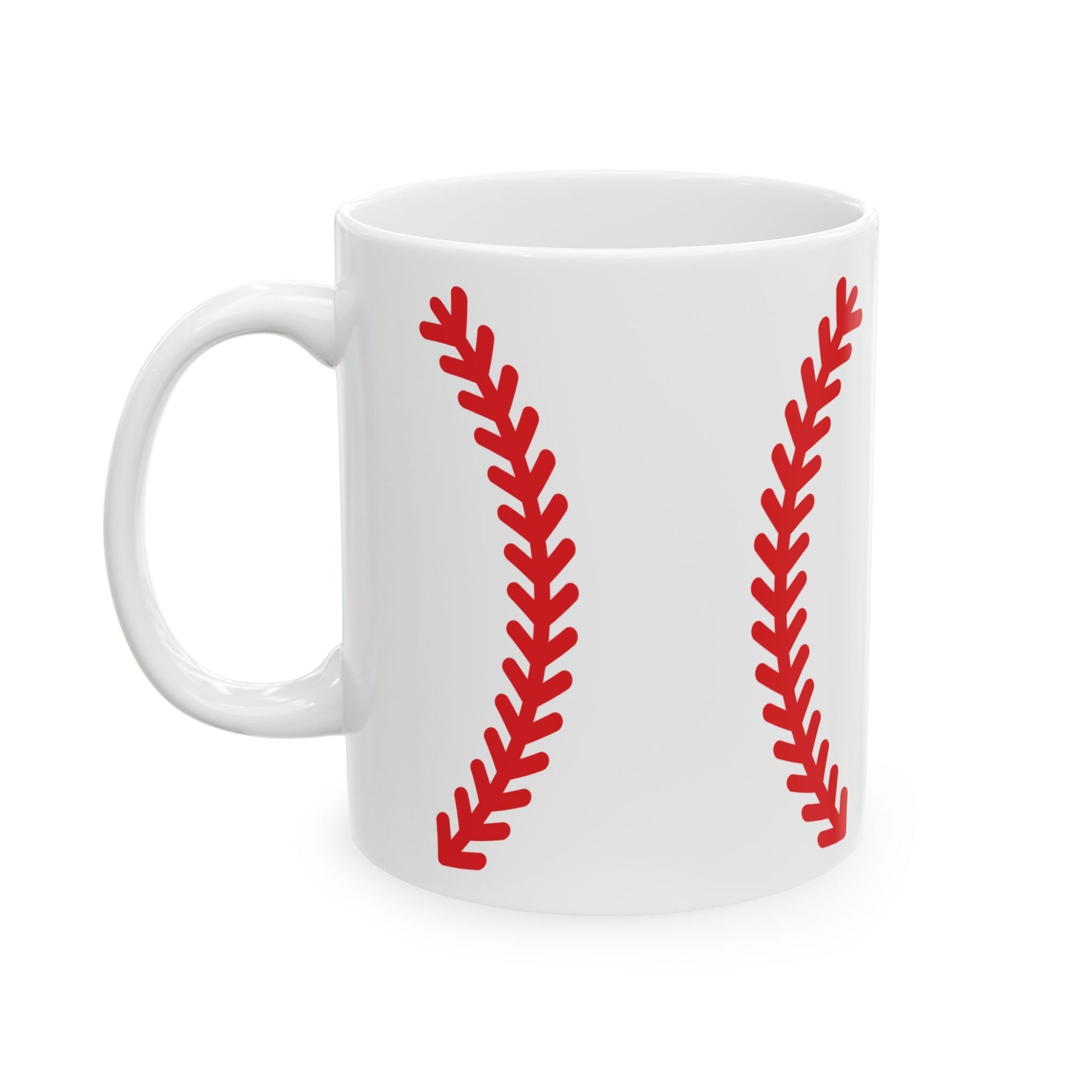 Baseball Stitch (11oz) Ceramic Mug - HomeRun PrintsMug