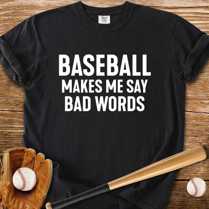 Baseball Tests My Language - HomeRun PrintsComfort Colors