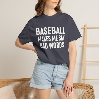 Baseball Tests My Language T-Shirt - HomeRun PrintsT-Shirt