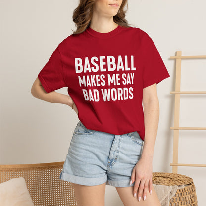 Baseball Tests My Language T-Shirt - HomeRun PrintsT-Shirt