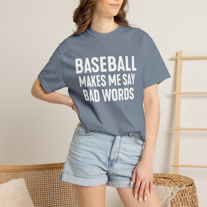 Baseball Tests My Language T-Shirt - HomeRun PrintsT-Shirt