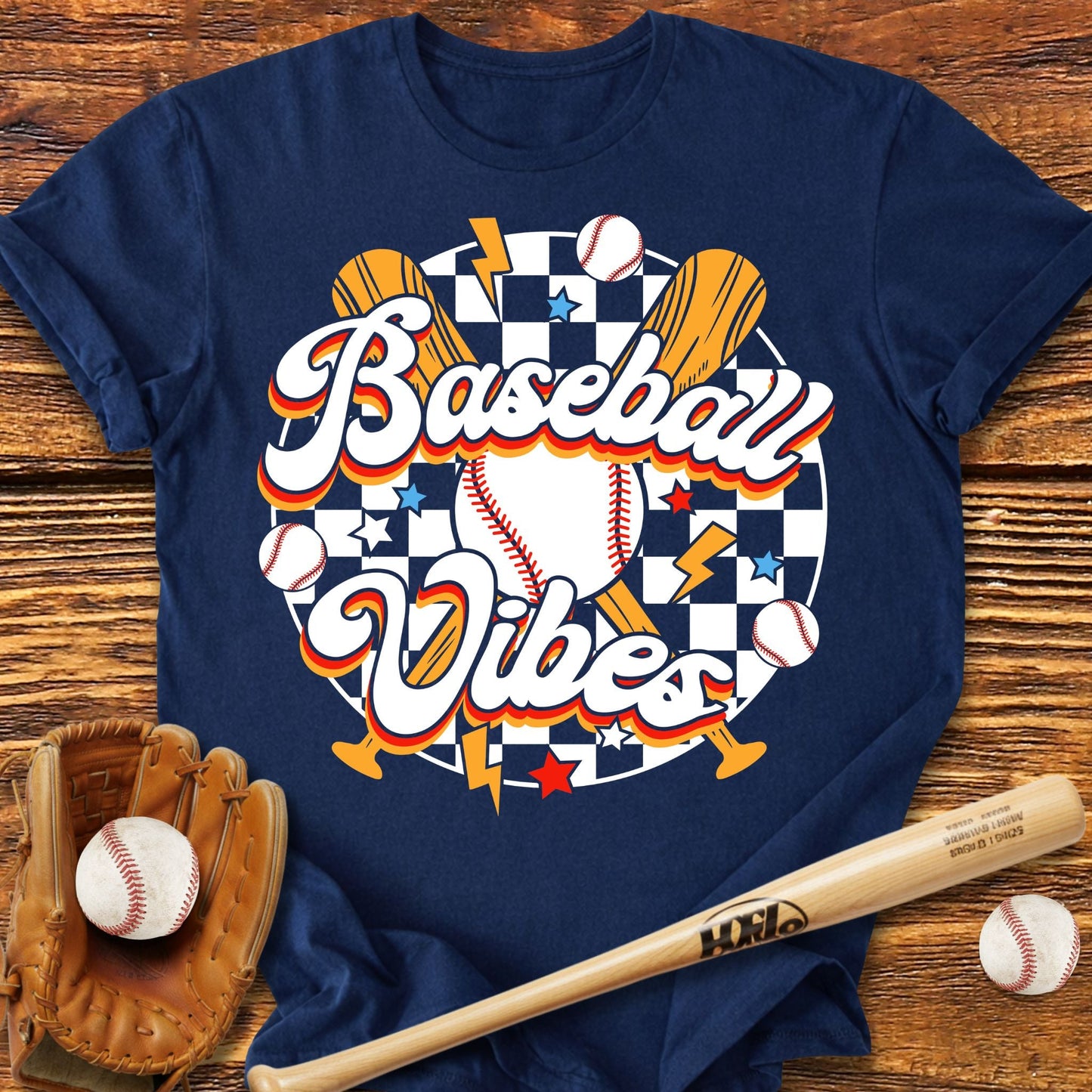 Baseball Vibes T-Shirt - HomeRun PrintsT-Shirt