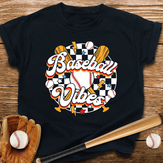 Baseball Vibes Youth Tee - HomeRun PrintsKids clothes