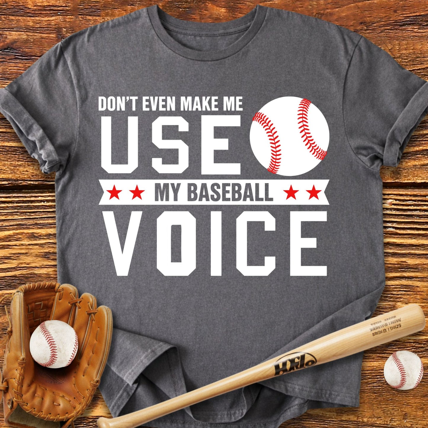 Baseball Voice T-Shirt - HomeRun PrintsT-Shirt