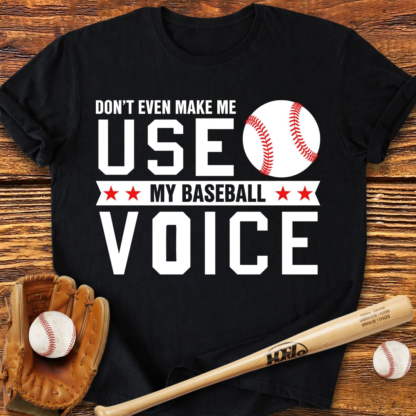 Baseball Voice T-Shirt - HomeRun PrintsT-Shirt
