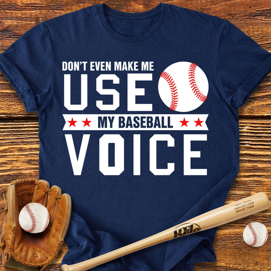 Baseball Voice T-Shirt - HomeRun PrintsT-Shirt