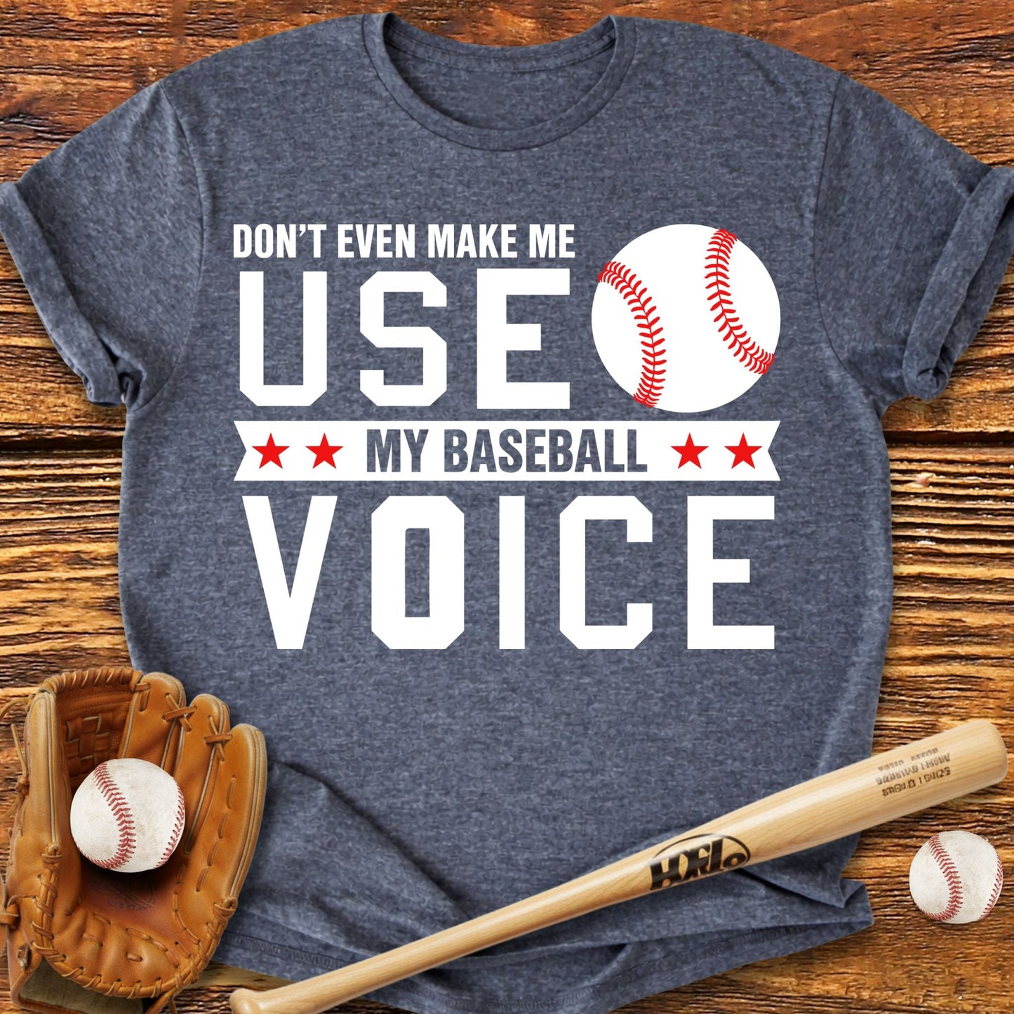 Baseball Voice T-Shirt - HomeRun PrintsT-Shirt