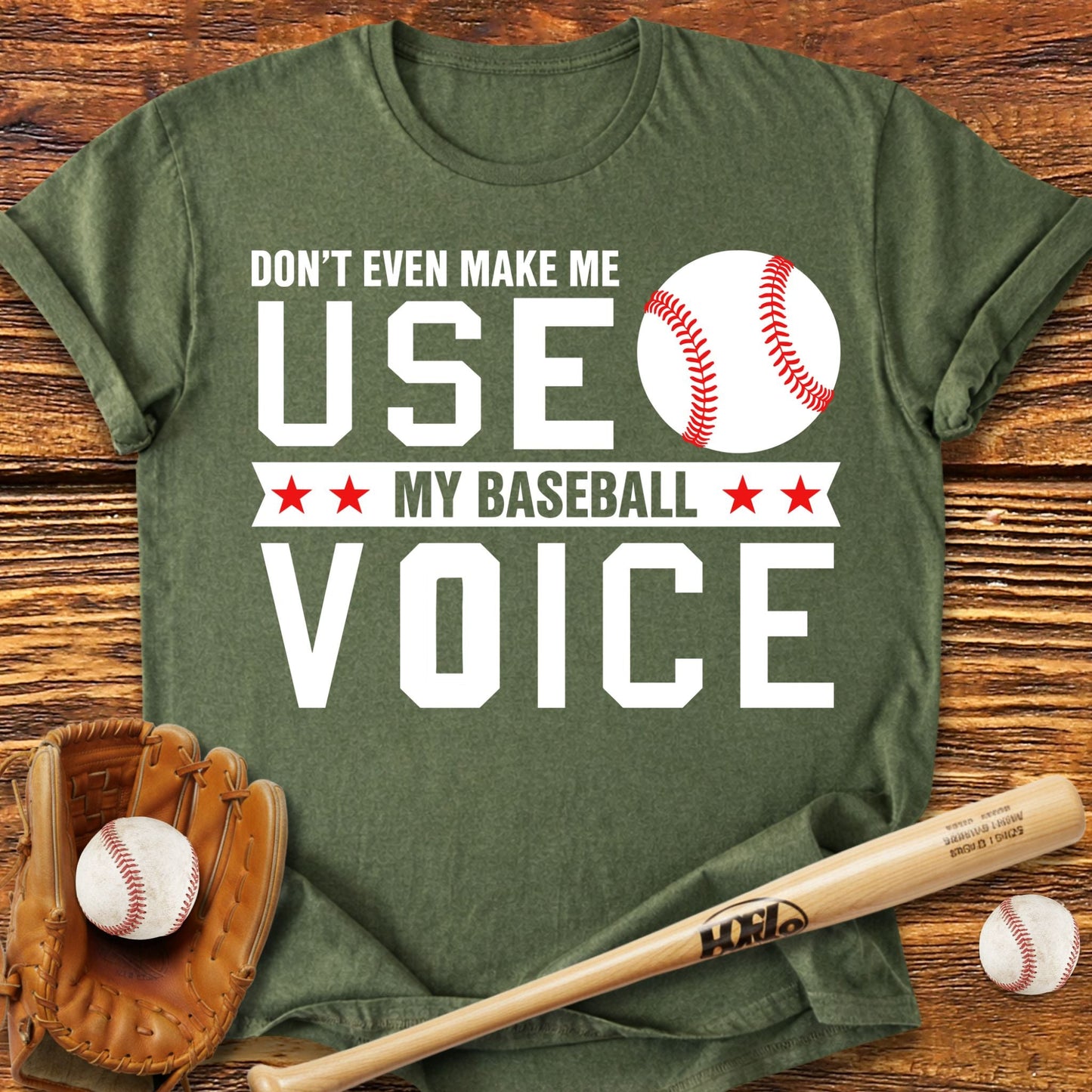 Baseball Voice T-Shirt - HomeRun PrintsT-Shirt