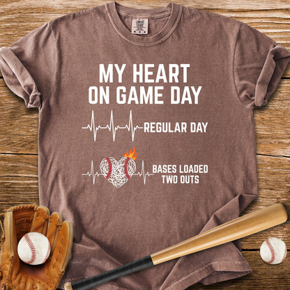 Bases Loaded Races My Heart - HomeRun PrintsComfort Colors