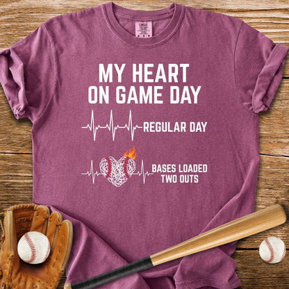 Bases Loaded Races My Heart - HomeRun PrintsComfort Colors
