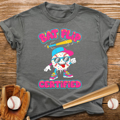 Bat Flip Certified Youth Tee - HomeRun PrintsKids clothes