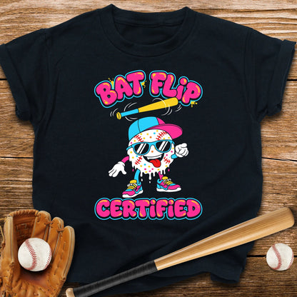 Bat Flip Certified Youth Tee - HomeRun PrintsKids clothes