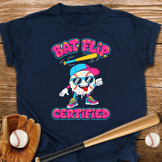 Bat Flip Certified Youth Tee - HomeRun PrintsKids clothes