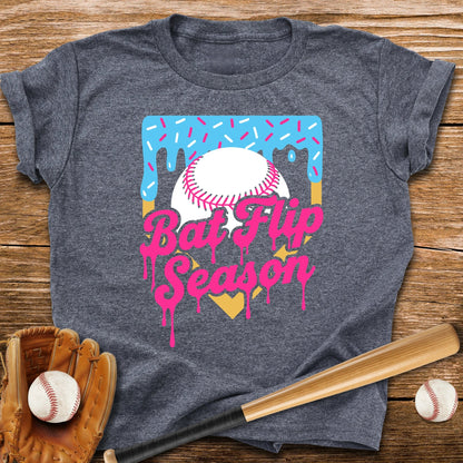 Bat Flip Season Youth Tee - HomeRun PrintsKids clothes
