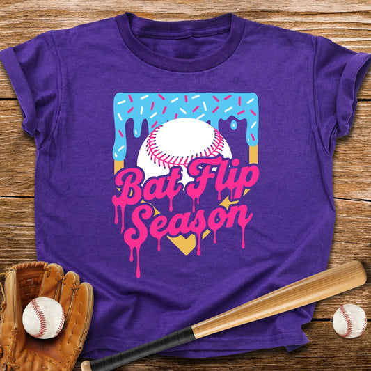 Bat Flip Season Youth Tee - HomeRun PrintsKids clothes