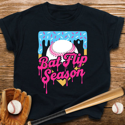 Bat Flip Season Youth Tee - HomeRun PrintsKids clothes