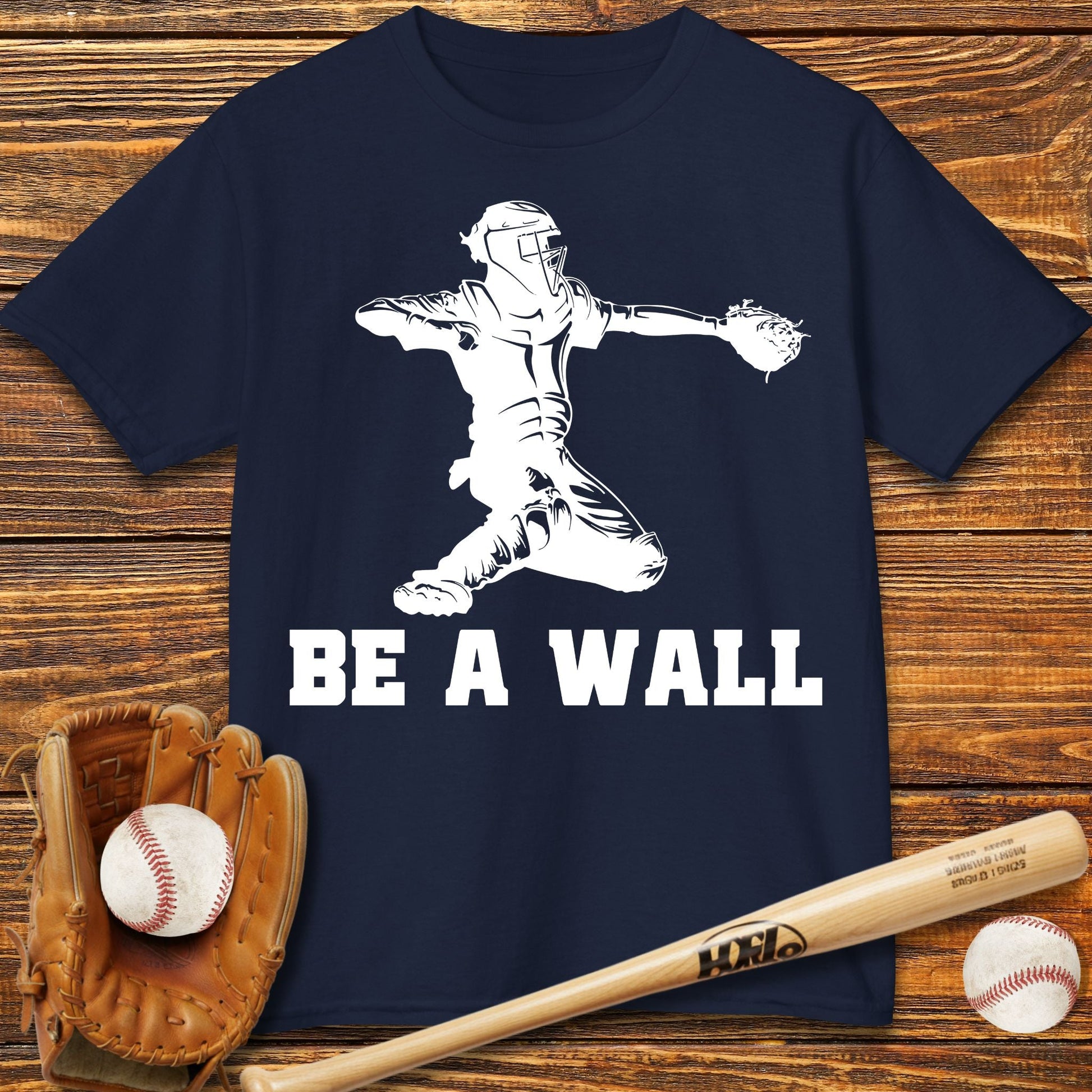 Be A Wall Pitcher Kids T-Shirt - HomeRun PrintsKids clothes