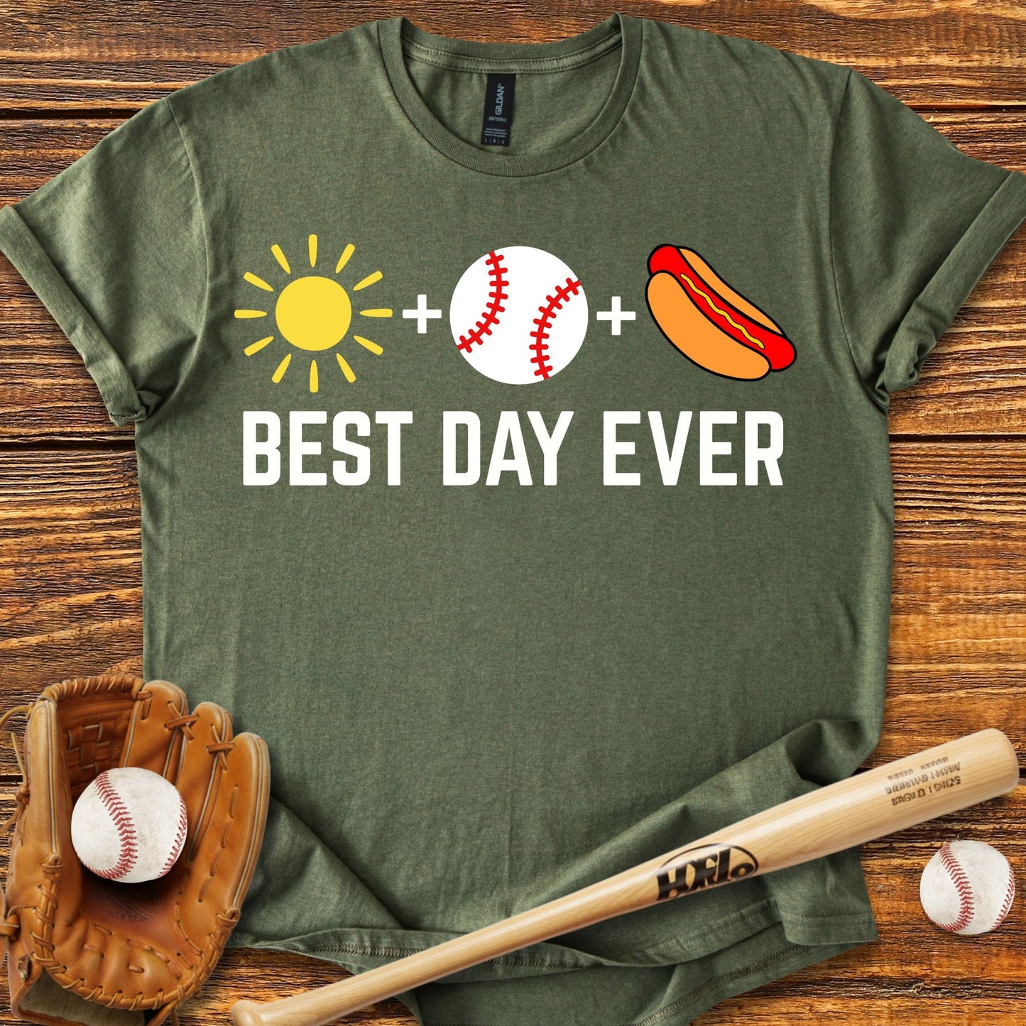 Best Day Ever Baseball T-Shirt - HomeRun PrintsT-Shirt