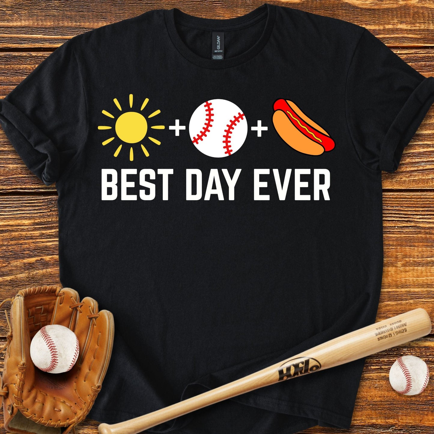Best Day Ever Baseball T-Shirt - HomeRun PrintsT-Shirt