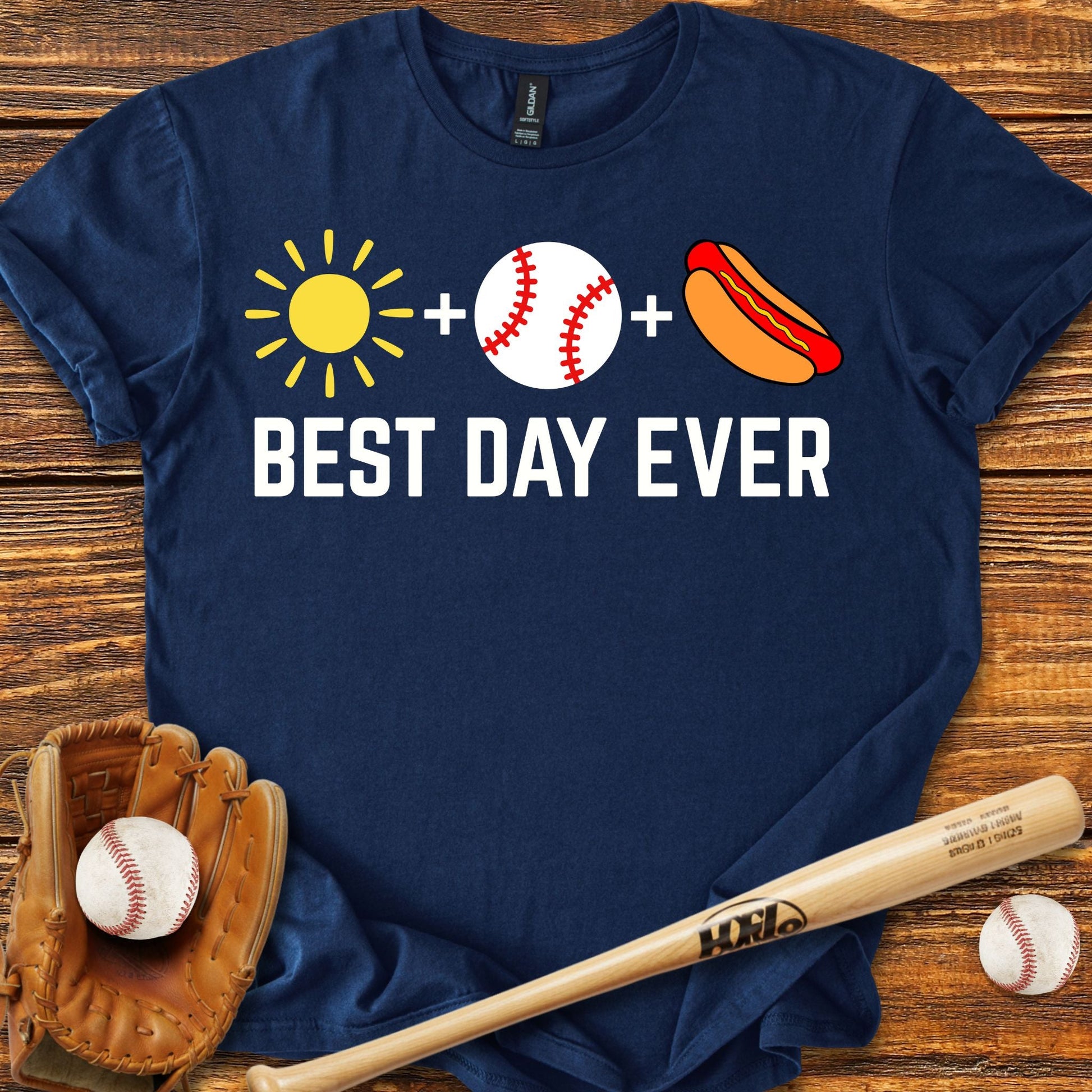 Best Day Ever Baseball T-Shirt - HomeRun PrintsT-Shirt