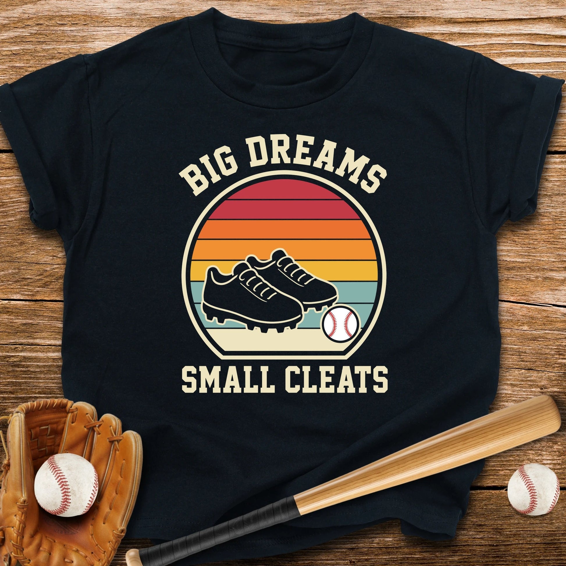 Big Dreams Small Cleats Youth Tee - HomeRun PrintsKids clothes