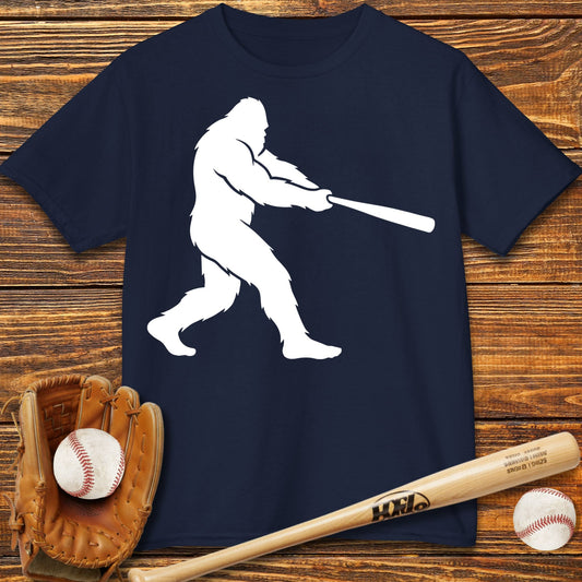 Bigfoot Baseball Kids T-Shirt - HomeRun PrintsKids clothes