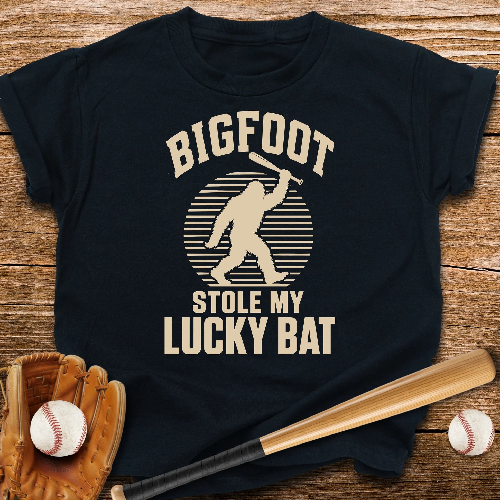 Bigfoot Lucky Bat Youth Tee - HomeRun PrintsKids clothes