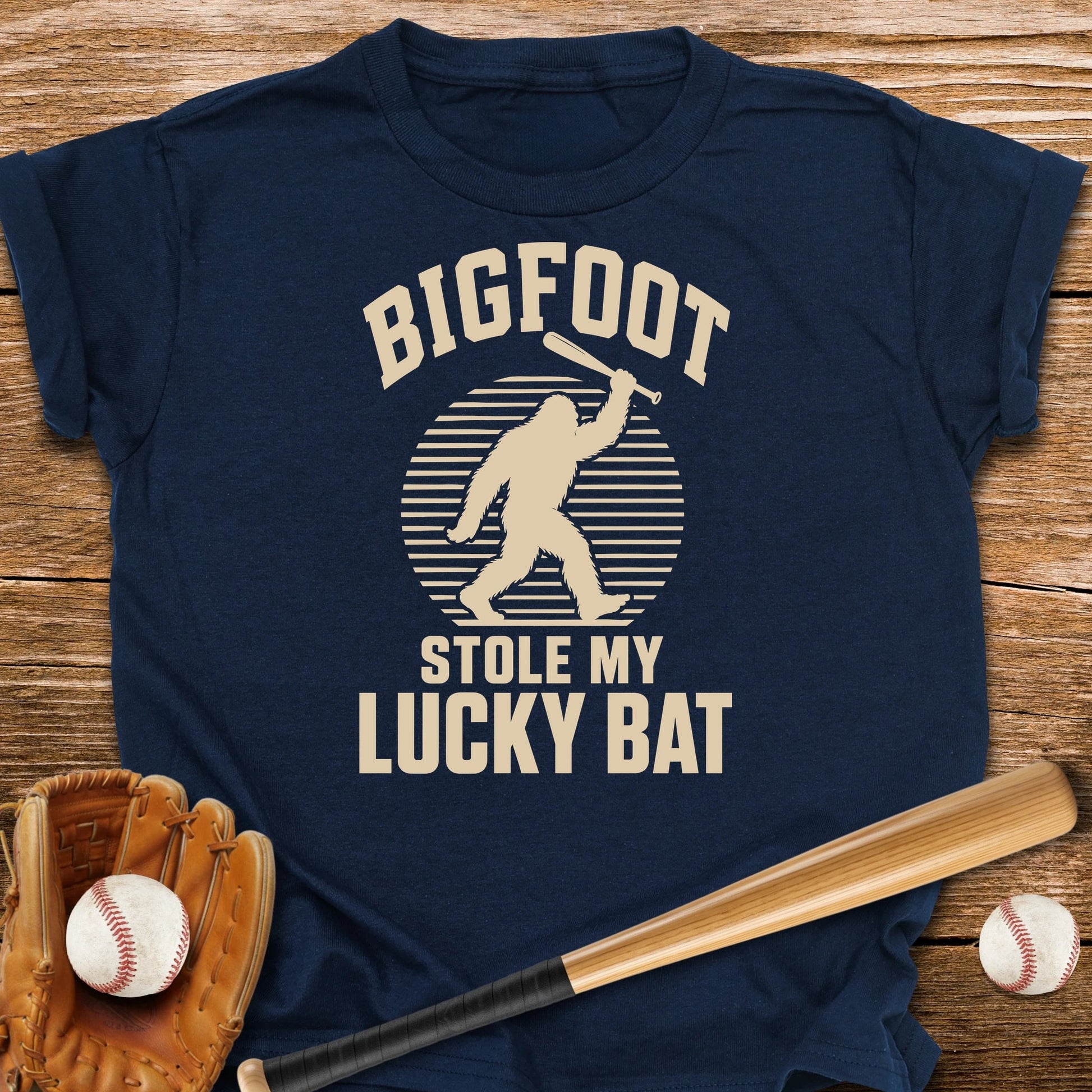 Bigfoot Lucky Bat Youth Tee - HomeRun PrintsKids clothes