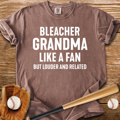 Bleacher Grandma Louder - HomeRun PrintsComfort Colors